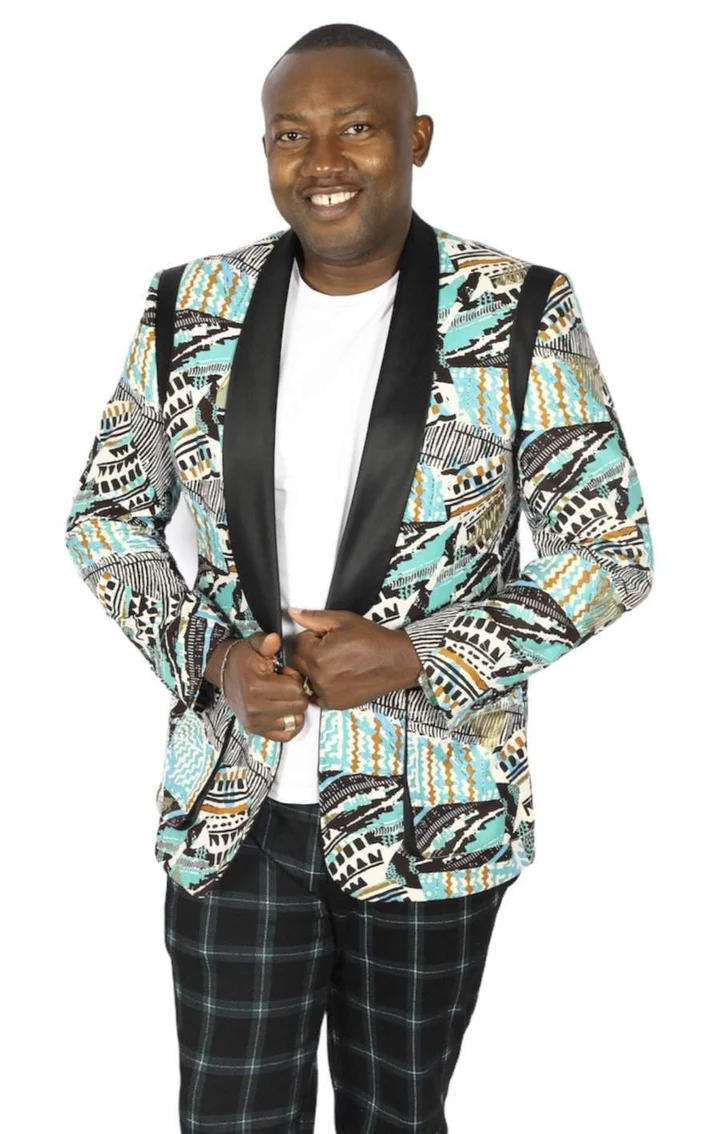 African Kitenge Jacket for Men